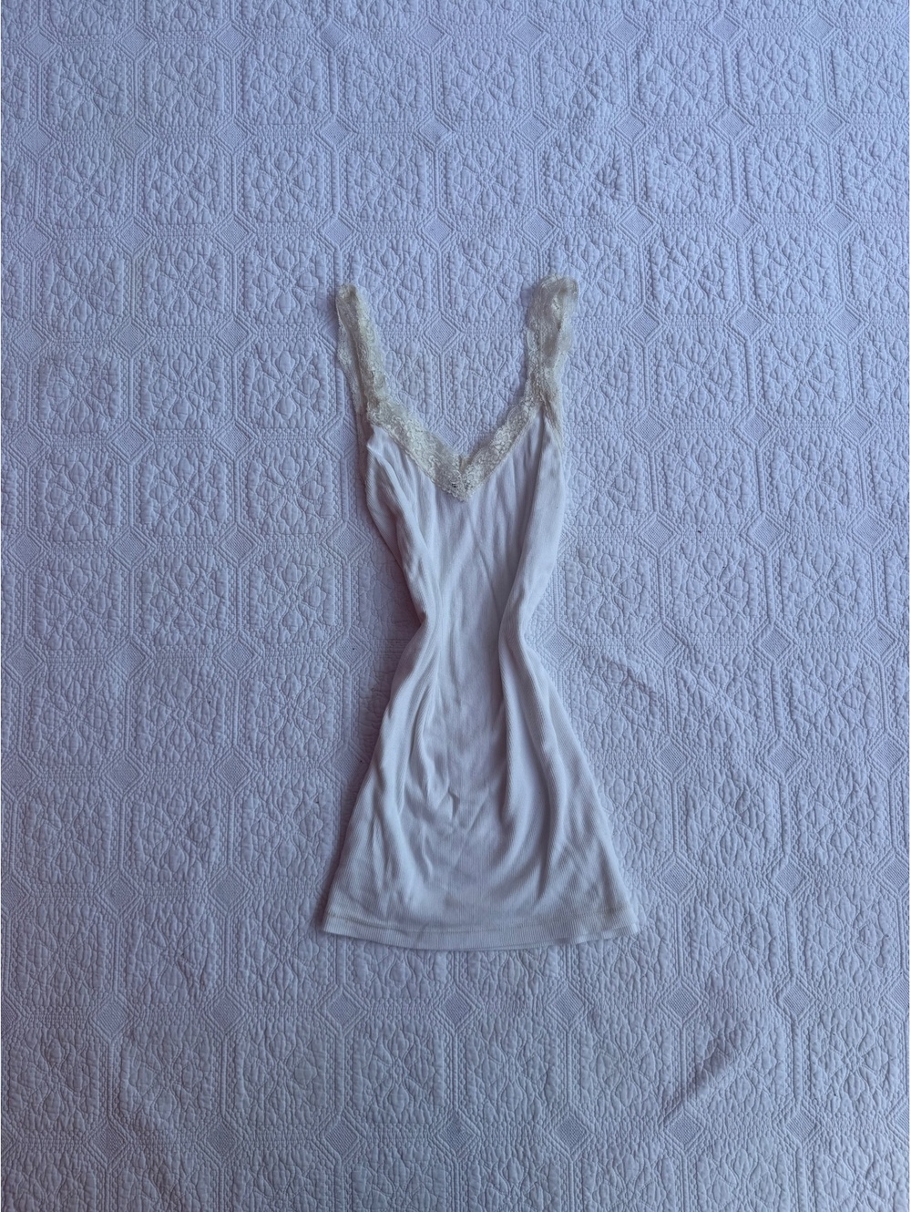 Vintage American Eagle outfitters Lace Trim Slip Dress Size Xl lace
